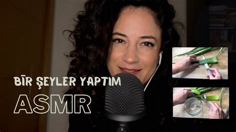 Biraz sohbet biraz da aloe vera maskesi Türkçe ASMR YouTube