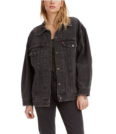 Levi's® Baggy Trucker Oversized Denim Jacket | Dillard's