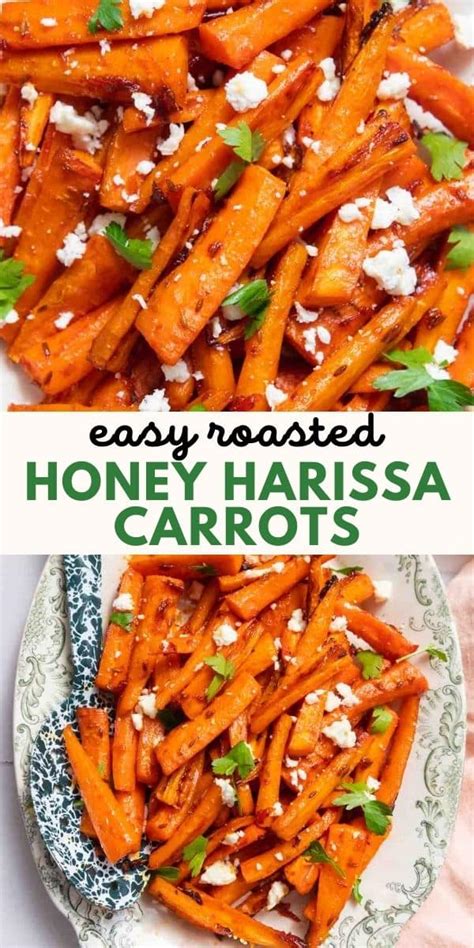 Honey Harissa Carrots Cozy Peach Kitchen