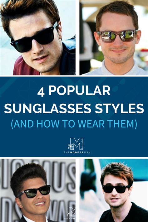 4 Popular Sunglasses Styles And How To Wear Them Popular Sunglasses