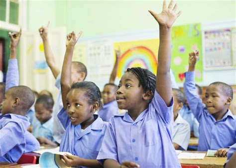 Student Raising Hand In Class