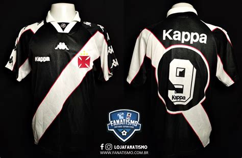 Camisa Do Vasco Oficial I Kappa Evair M Fanatismo