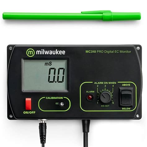 MEDIDOR DE EC CONTINUO MC310 ALARMA MILWAUKEE Electro Conductividad