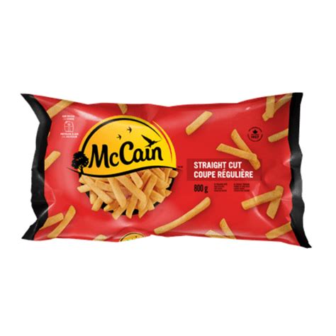 Mccain Straight Cut Fried Potatoes 800g - GP2U