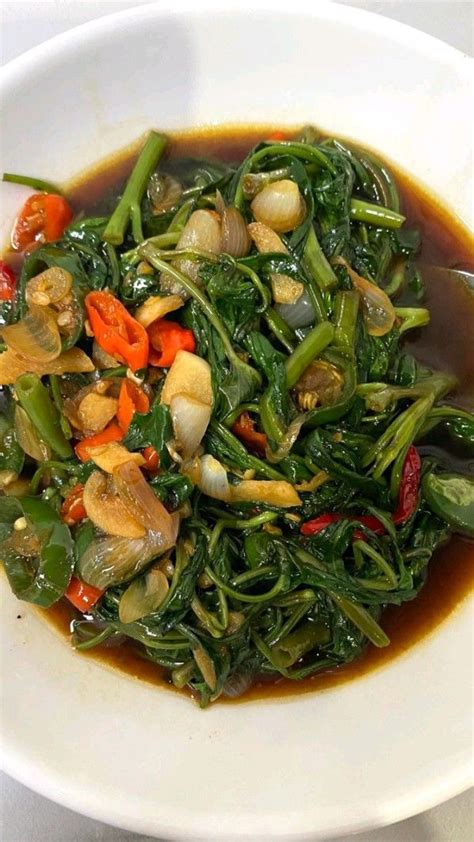 kankung makanan  minuman makanan estetika ide makanan