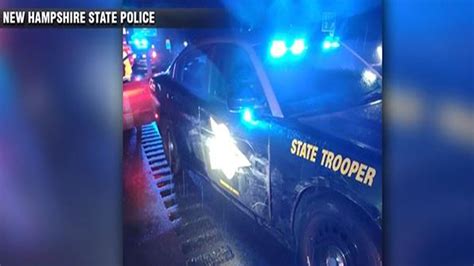 Nh State Trooper Uses Vehicle To Guide Wrong Way Driver Off I 95 In