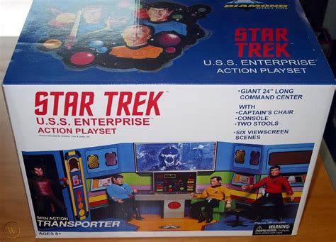 UNUSED Star Trek Enterprise Bridge Playset EMCE Mego vtg Diamond Select ...