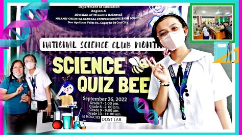 Science Quiz Bee Sample Question Actual Competition Science Quiz