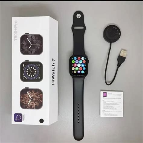 Smartwatch T500 Pro Serie 7 Negro Contesta Llamadas Plazavea