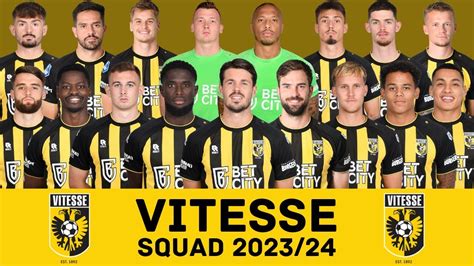 Vitesse Squad Season 2023 24 Vitesse Footworld Youtube