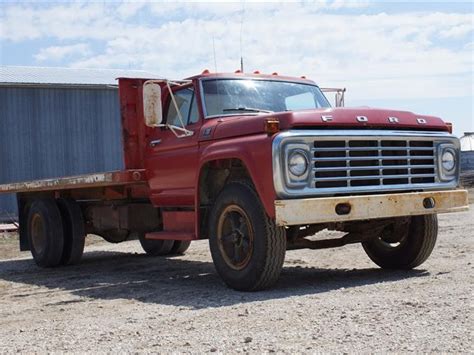 1974 Ford F750 Grain Truck With 16 Bed And Hoist Bigiron Auctions