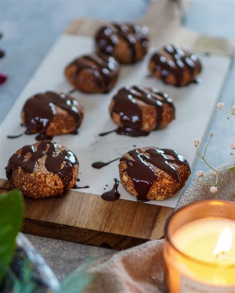 Zuckerfreie Pl Tzchen Aus Haferflocken Mit Datteln Ges T