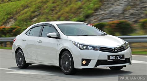 Driven Toyota Corolla Altis V On Local Roads Toyota