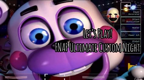 How Crazy Can We Get Lets Play Fnaf Ultimate Custom Night Youtube