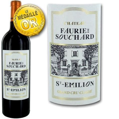 Ch Teau Faurie De Souchard Saint Emilion Grand Cru La Cave Cdiscount