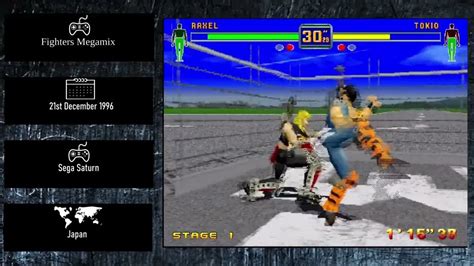 Console Fighting Games Of 1996 Fighters Megamix