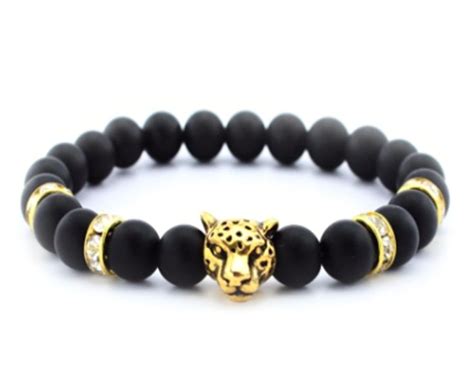 Leopard Beaded Bracelets Leopard Handcraft