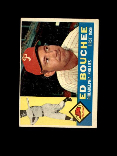 Topps Baseball Ed Bouchee Starx G Vg Ls Ebay