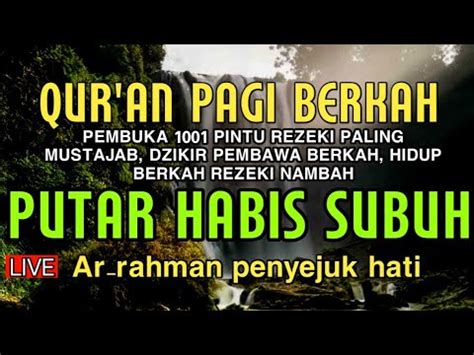 Qur An Pagi Jum At Berkah Penarik Rezeki Paling Mustajab Penenag Hati