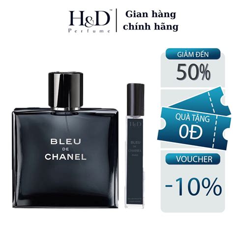 Nước hoa nam BLEU de CHANEL EDT Tone Gỗ Sang Trọng 5ml 10ml Nam tính