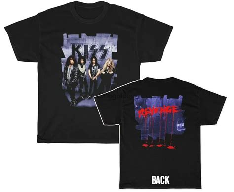 Kiss Revenge Album Art Shirt Paul Stanley Gene Simmons Eric Singer