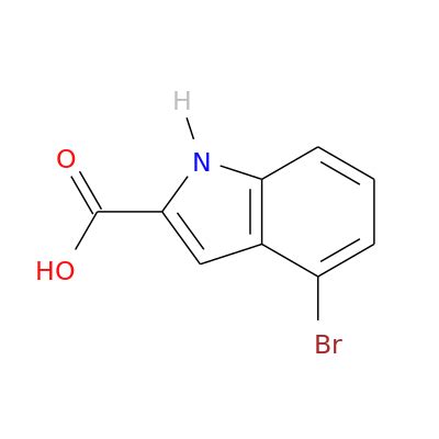 CAS 16732 64 2 4 Bromo 1H indole 2 carboxylic acid 4 溴吲哚 2 羧酸 智览网