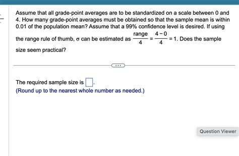 Solved Assume That All Grade Point Averages Are To Be Standardized