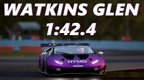 Watkins Glen Hotlap Setup Lamborghini Huracan Gt