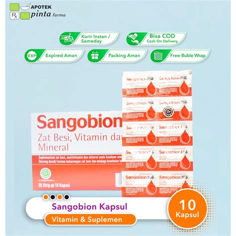 Jual SANGOBION 10 KAPSUL Shopee Indonesia