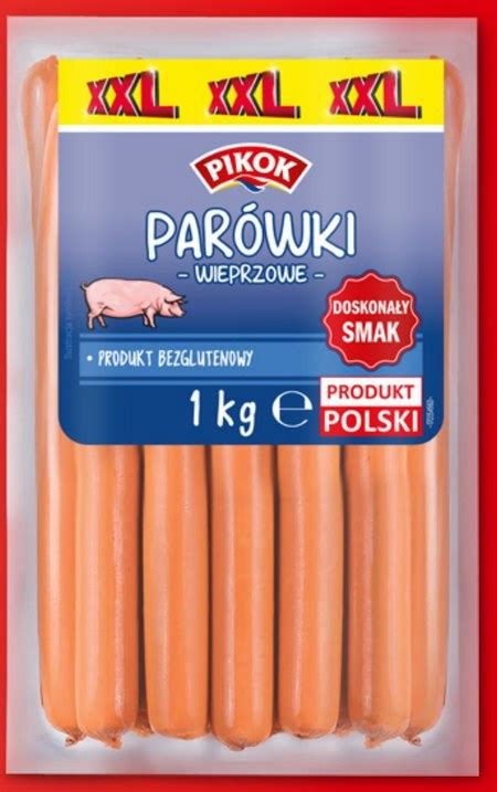 Parówki Pikok promocja Lidl Ding pl