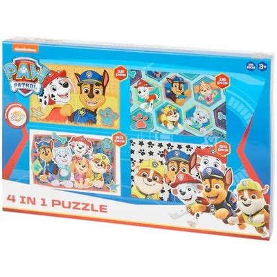 ZESTAW PUZZLE PSI PATROL 10W1 PREZENT DLA 4 LATKA 12775498033