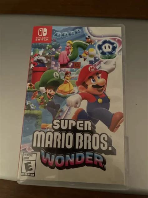 Super Mario Bros Wonder Nintendo Switch Eur 5279 Picclick Fr