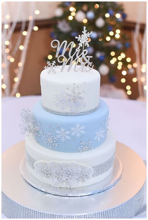 Winter wonderland wedding cakes – Artofit