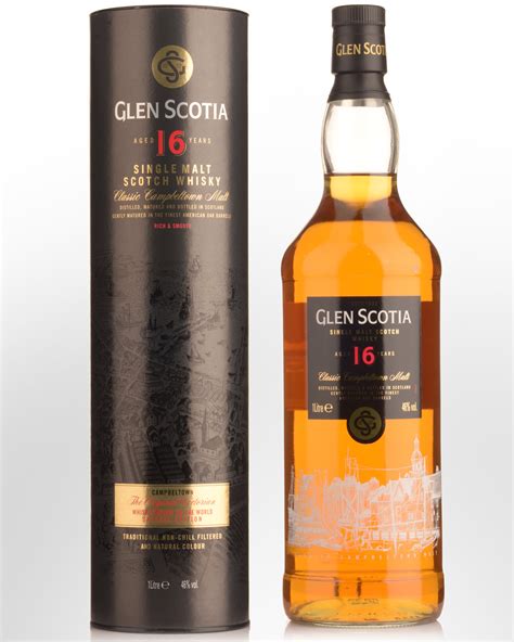 Glen Scotia 16 Year Old Single Malt Scotch Whisky 1000ml Nicks Wine