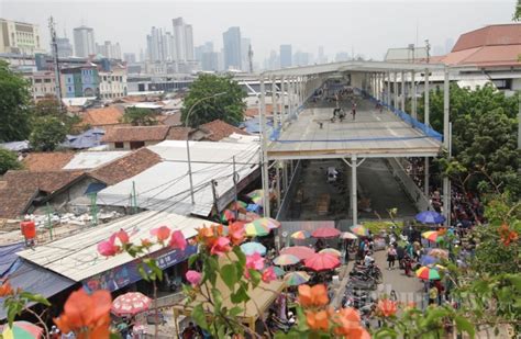 Pembangunan Skybridge Tanah Abang Dikebut Foto Tribunnews