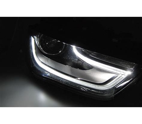 Led Headlights Bi Xenon Look For Audi A B Dejavu Cars Because