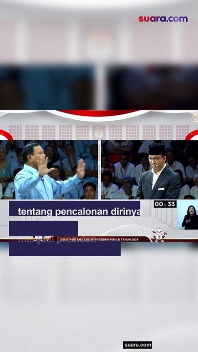 Beri Tanggapan Pertanyaan Anies Tentang Putusan Mk Prabowo Saya Siap