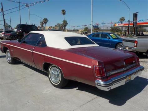 1975 Oldsmobile Delta 88 Royale Convertible 2 Door 7 5l 455cu In For Sale