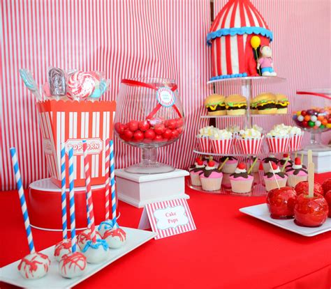 Chic n Sweet Candy Buffets by Junelle: Carnival Kids Birthday Party