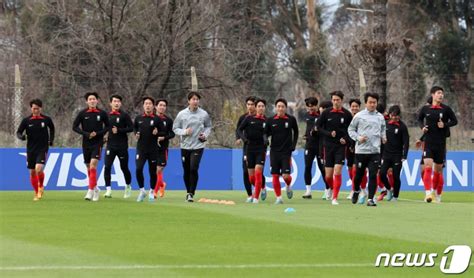 사진 34위전 앞두고 최종훈련 돌입한 한국 대표팀 머니s