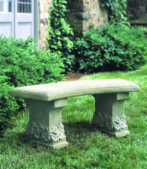 22 Small Concrete Garden Bench Ideas To Try This Year | SharonSable