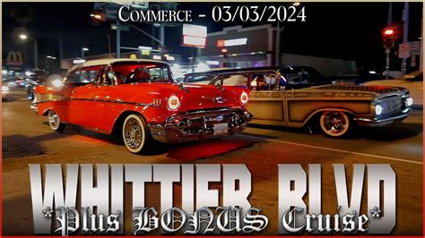 Whittier Blvd Cruise Night 03 03 2024 Alaniz Beatz YouTube