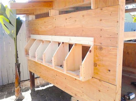 Rear Roll Out Chicken Nesting Box Plans