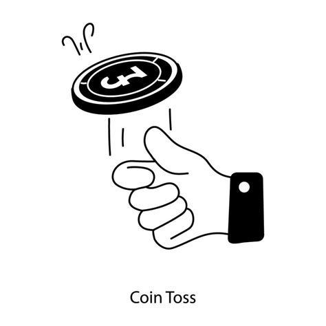 Trendy Coin Toss 40268169 Vector Art At Vecteezy