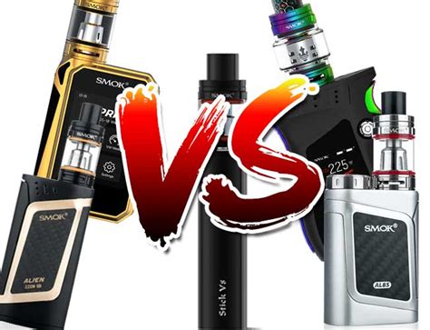 Smok Elektronik Sigara Modellerini Kar La T R Yoruz Buharex Vape Bilgi