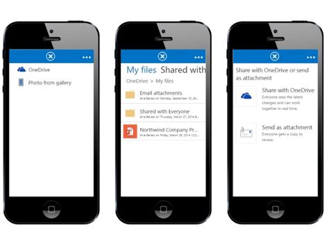 Microsoft Updates OneDrive For IOS Integrates OWA For Business Users