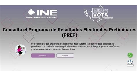 Arranca El PREP Del INE Con Los Resultados Electorales