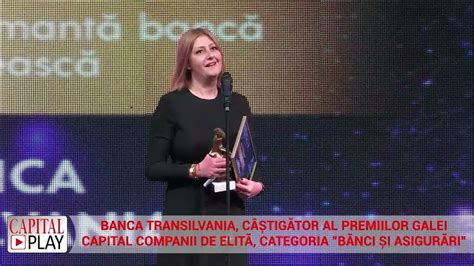 Cele mai puternice bănci din România BT BCR și BRD premiate la Gala