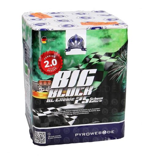 Big Block V2 0 25 Schuss Premium Batterie Feuerwerk Kaufen