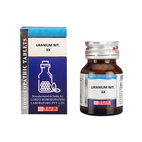 Buy Lord S Trituration Uranium Nit X Tablet Gm Online At Discounted